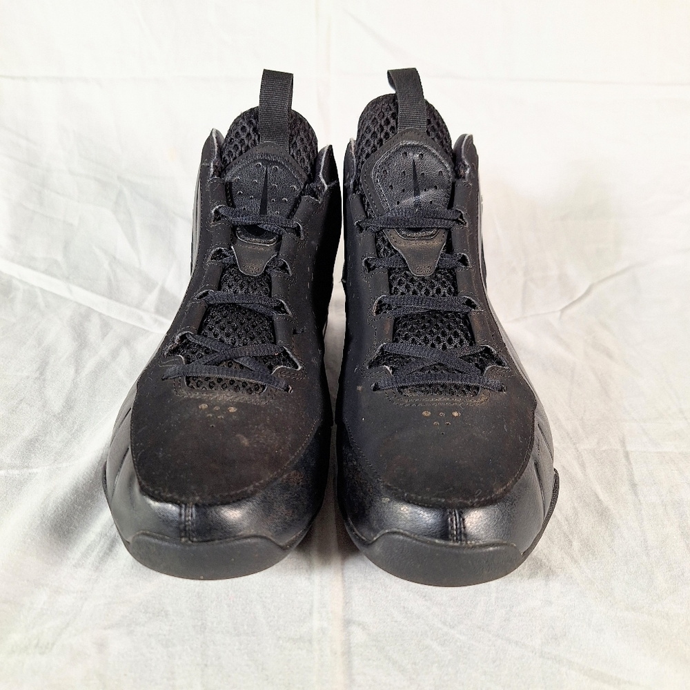 Nike Air Max Wavy Mid Triple Black AV8061 001 Basketball Shoes Men's Size 8